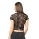 Karl Kani Γυναικεία κοντομάνικη μπλούζα Signature Back Lace Short Tee